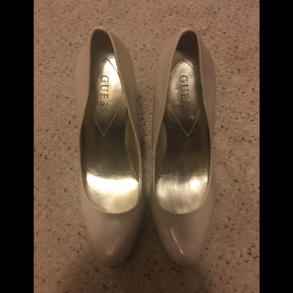 Tan Guess Heels.